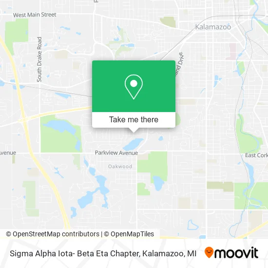 Sigma Alpha Iota- Beta Eta Chapter map