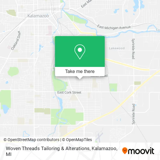Woven Threads Tailoring & Alterations map