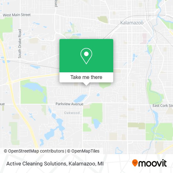 Active Cleaning Solutions map