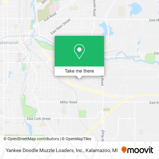 Yankee Doodle Muzzle Loaders, Inc. map