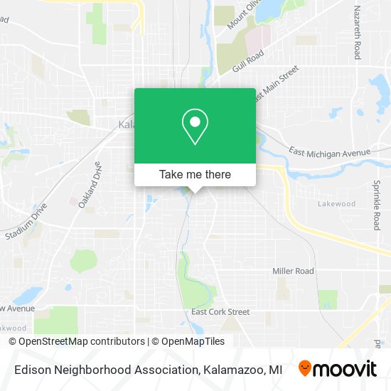 Edison Neighborhood Association map