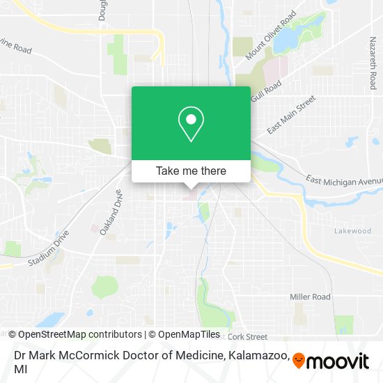 Dr Mark McCormick Doctor of Medicine map