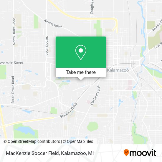 MacKenzie Soccer Field map