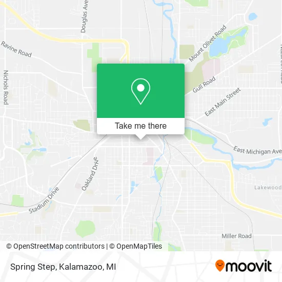 Spring Step map