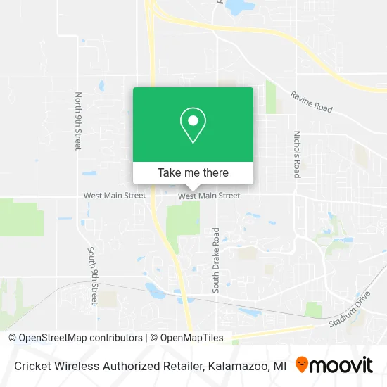 Cricket Wireless Authorized Retailer map