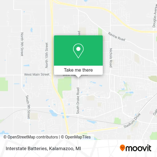 Interstate Batteries map