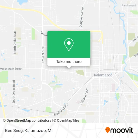 Bee Snug map