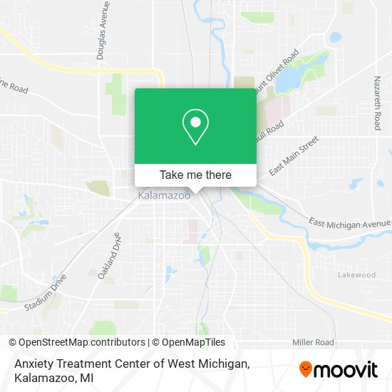 Anxiety Treatment Center of West Michigan map