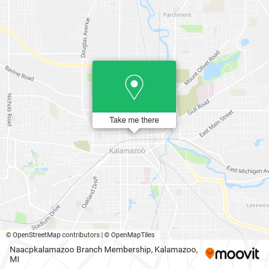 Naacpkalamazoo Branch Membership map