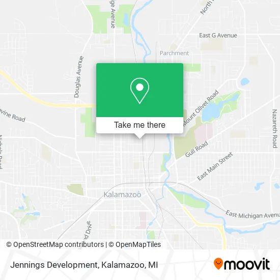 Jennings Development map