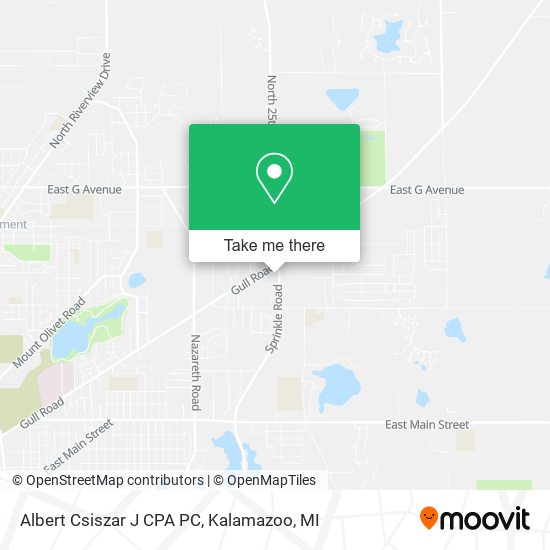 Albert Csiszar J CPA PC map