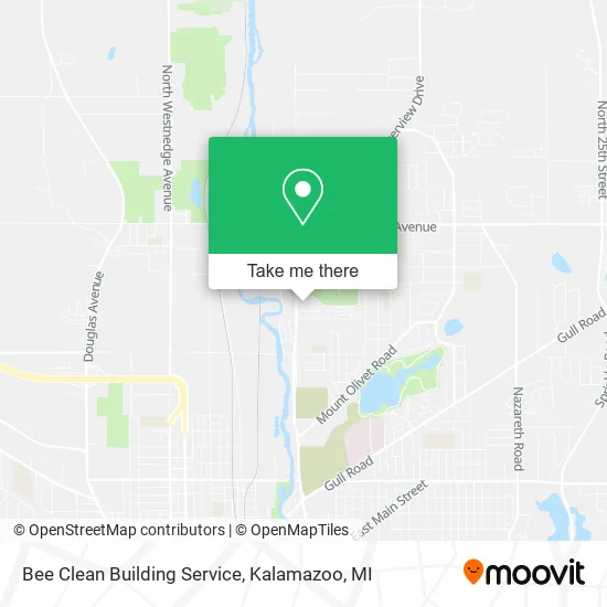 Bee Clean Building Service map