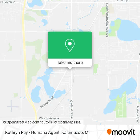 Kathryn Ray - Humana Agent map