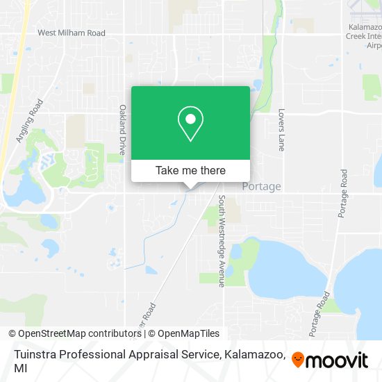 Mapa de Tuinstra Professional Appraisal Service