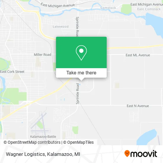 Mapa de Wagner Logistics