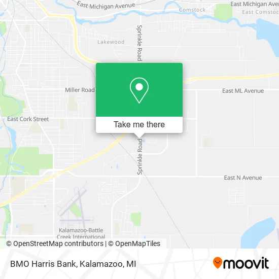 Mapa de BMO Harris Bank