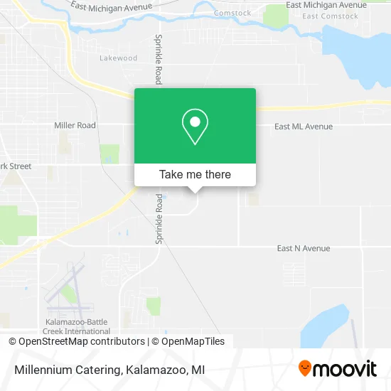 Mapa de Millennium Catering