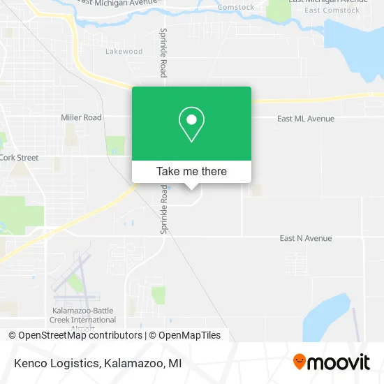 Kenco Logistics map