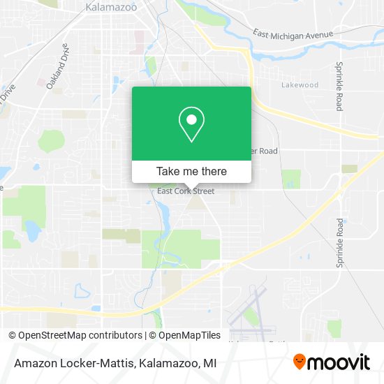Mapa de Amazon Locker-Mattis