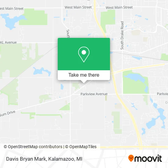 Davis Bryan Mark map