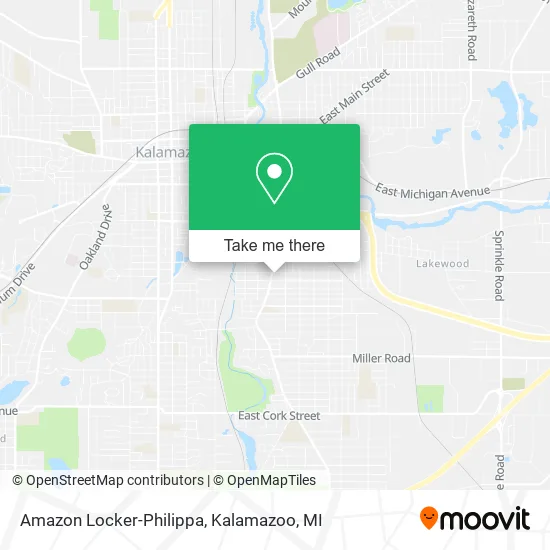Mapa de Amazon Locker-Philippa