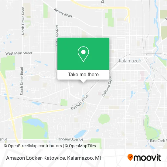 Amazon Locker-Katowice map