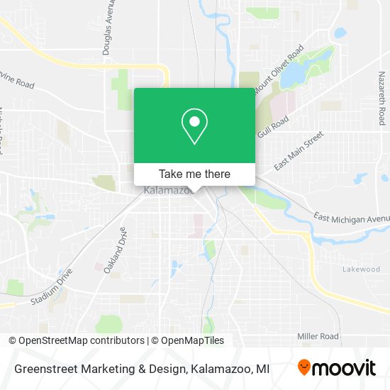 Greenstreet Marketing & Design map