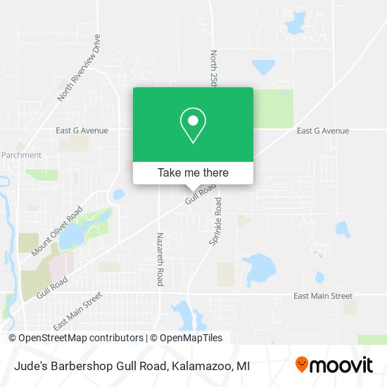 Mapa de Jude's Barbershop Gull Road