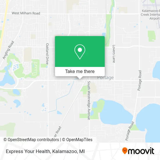 Express Your Health map