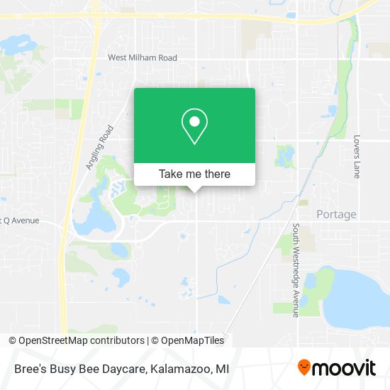 Mapa de Bree's Busy Bee Daycare