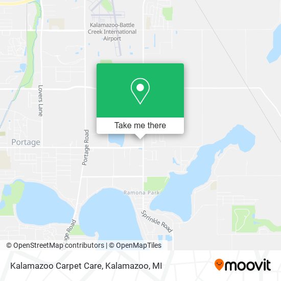 Mapa de Kalamazoo Carpet Care