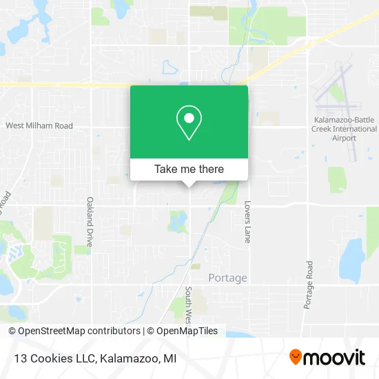 13 Cookies LLC map
