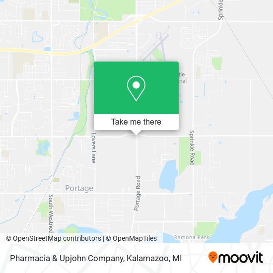 Pharmacia & Upjohn Company map