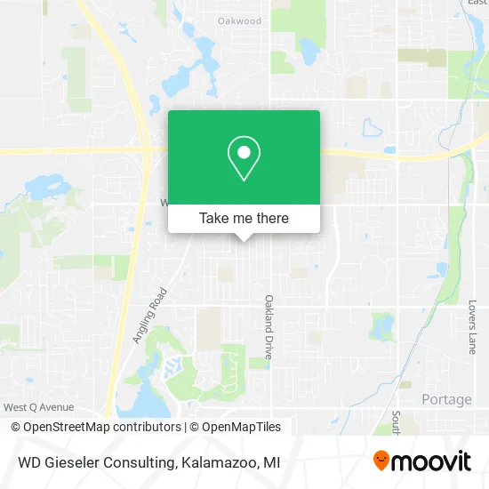 WD Gieseler Consulting map