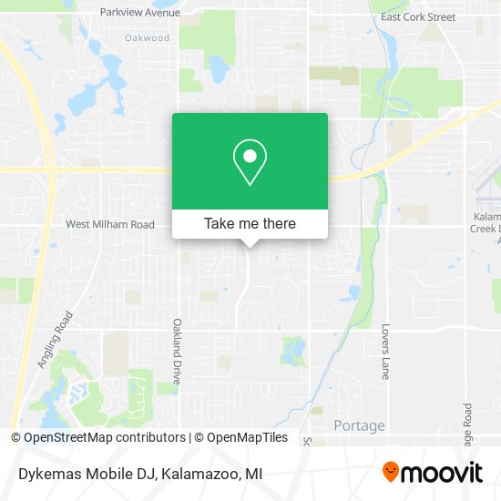 Mapa de Dykemas Mobile DJ