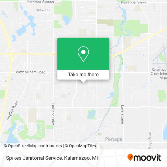 Mapa de Spikes Janitorial Service