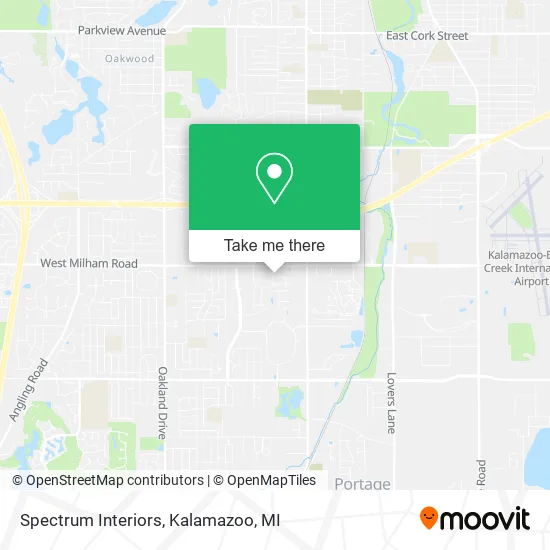 Spectrum Interiors map