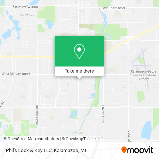 Phil's Lock & Key LLC map