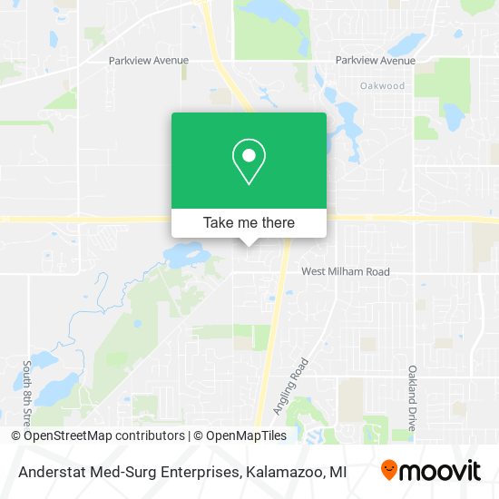 Anderstat Med-Surg Enterprises map