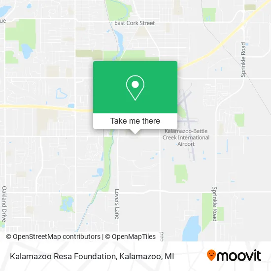 Kalamazoo Resa Foundation map