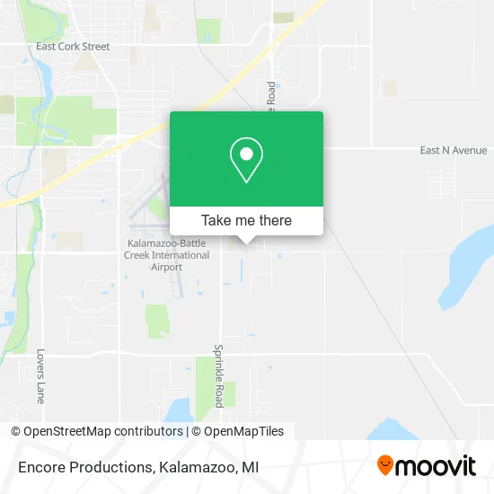 Encore Productions map