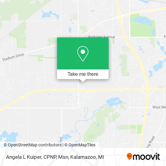 Mapa de Angela L Kuiper, CPNP, Msn