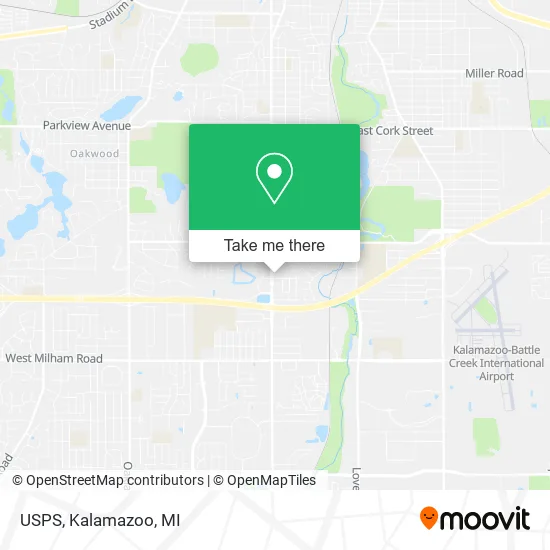 USPS map