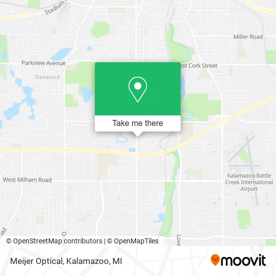 Meijer Optical map