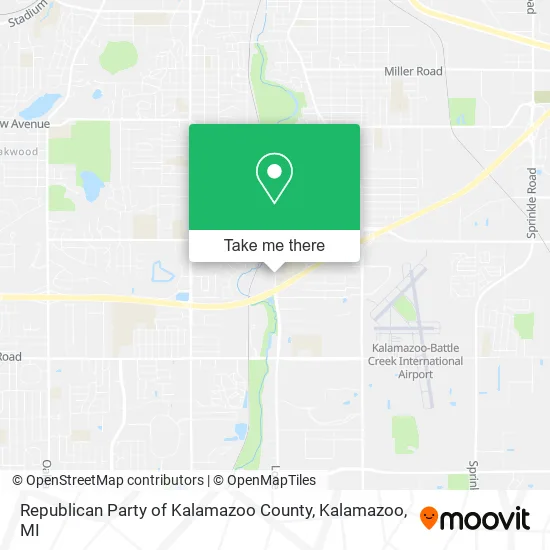 Mapa de Republican Party of Kalamazoo County