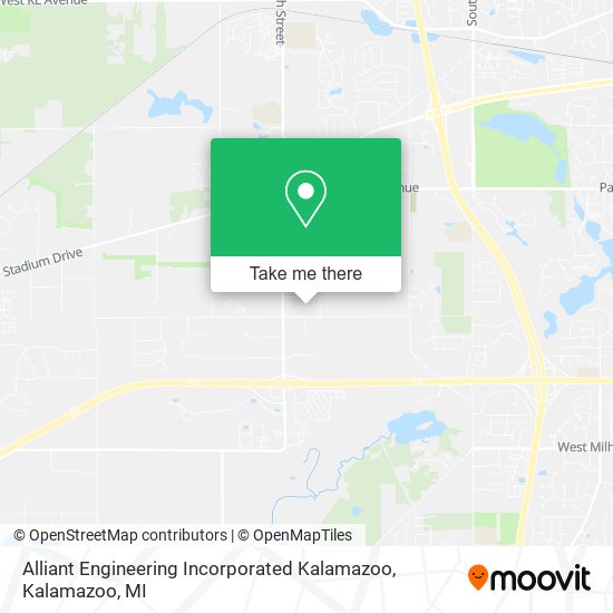 Mapa de Alliant Engineering Incorporated Kalamazoo