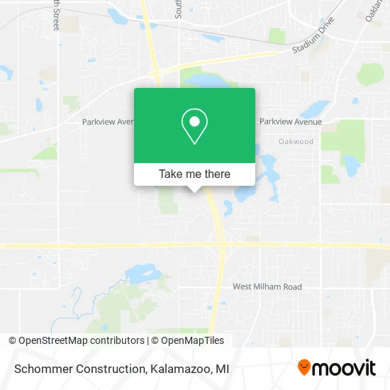 Mapa de Schommer Construction