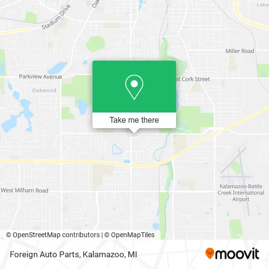 Foreign Auto Parts map