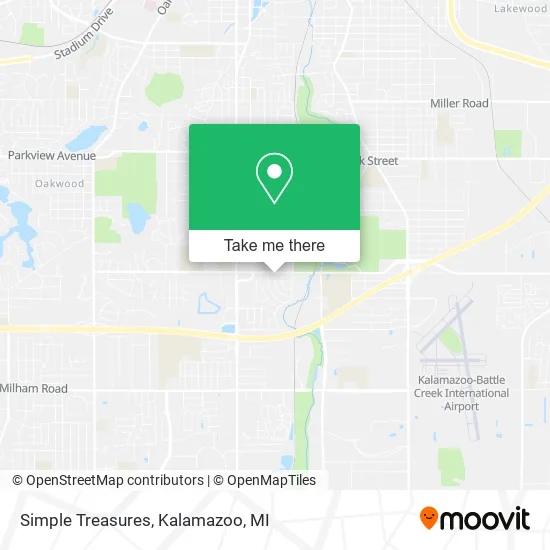 Mapa de Simple Treasures