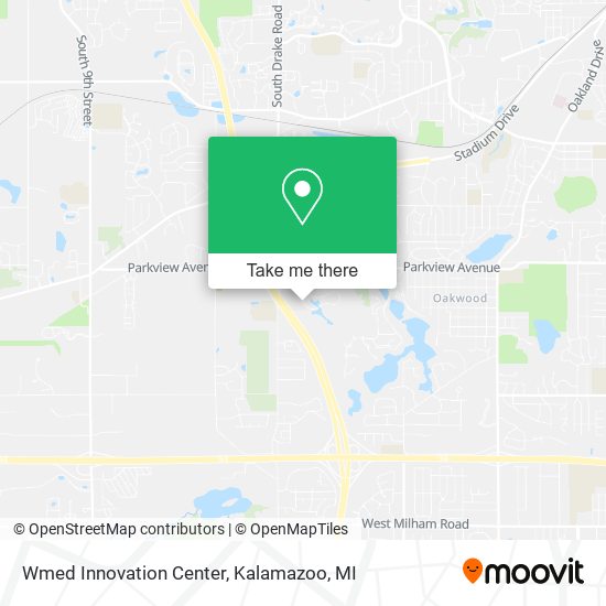 Wmed Innovation Center map